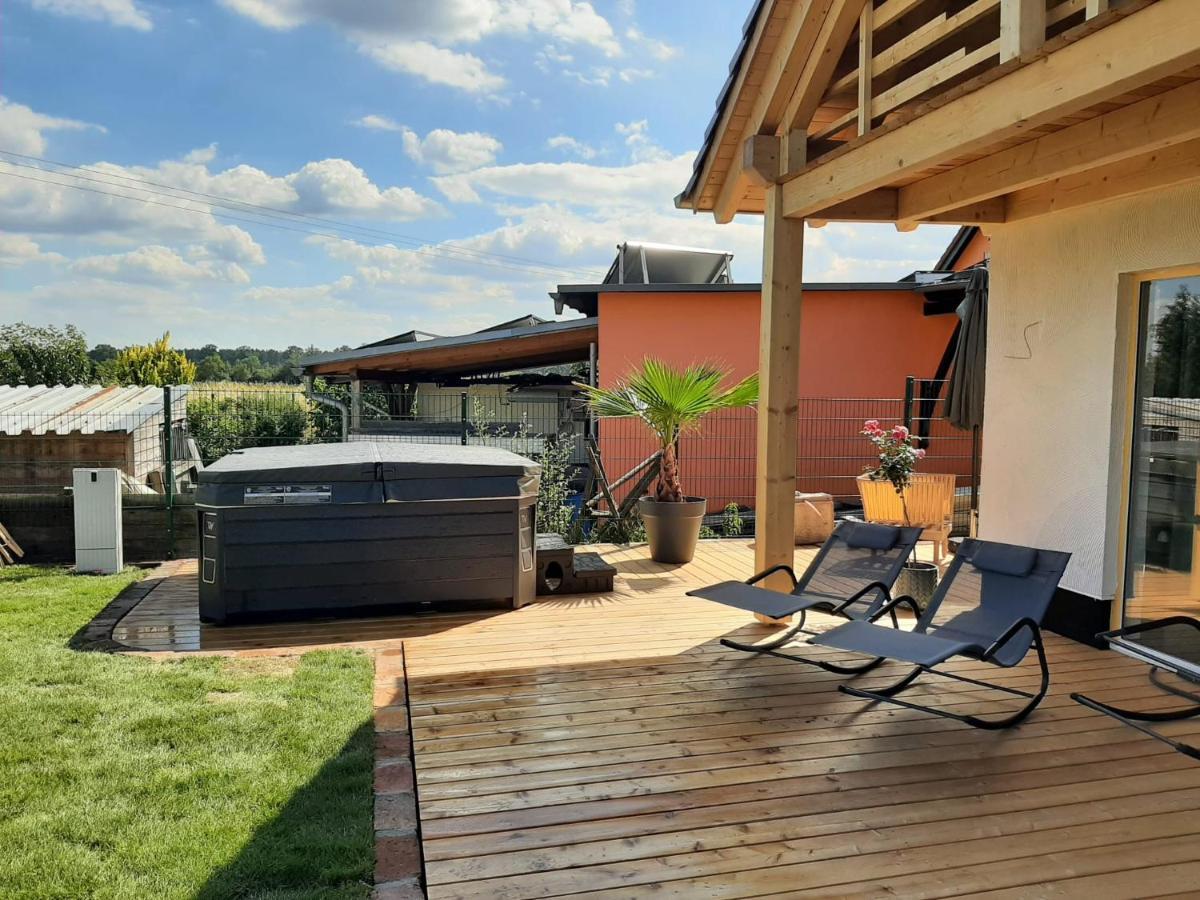 Landliebe, Ferienhaus, 3 Schlafzimmer Mit Sauna Und Outdoor Whirlpool 格赖夫斯瓦尔德 外观 照片